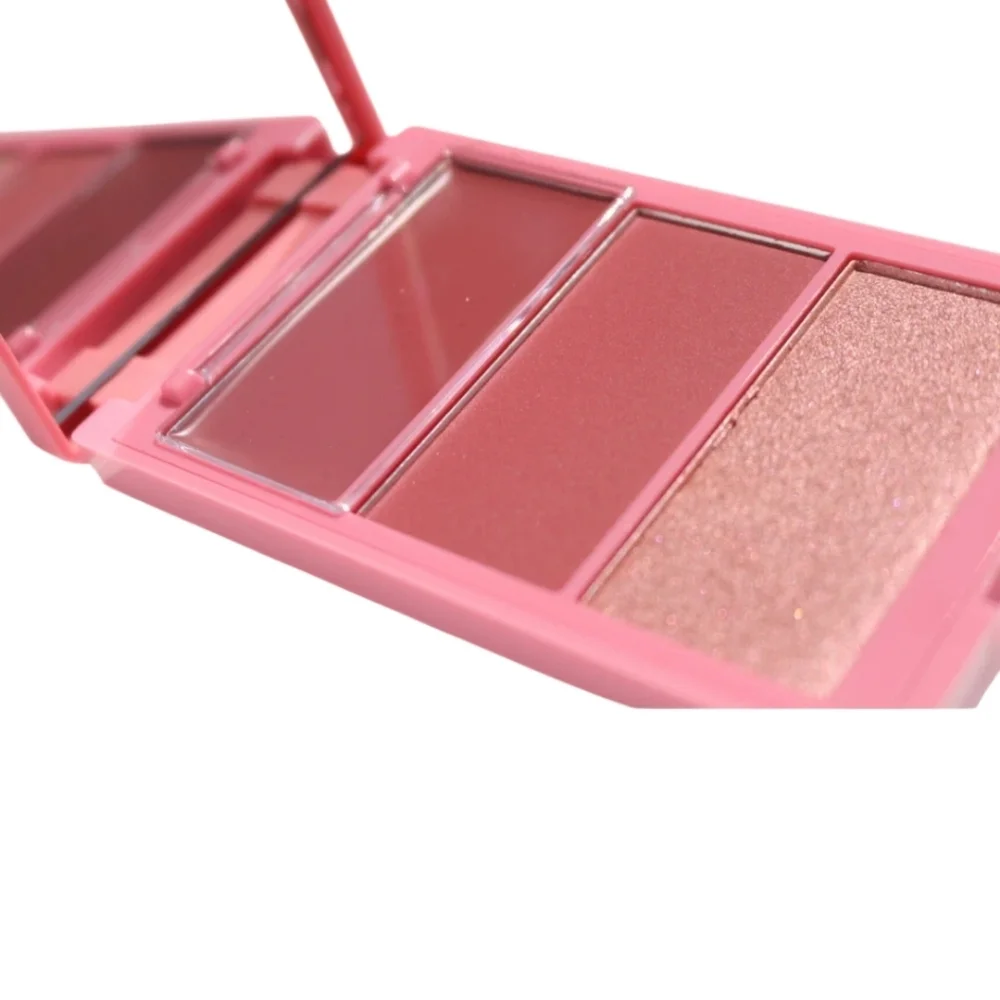 Pear Nova Cheek Palette in Mauve in Aura, Dusk & Glaze in cream,Matte & Pearl